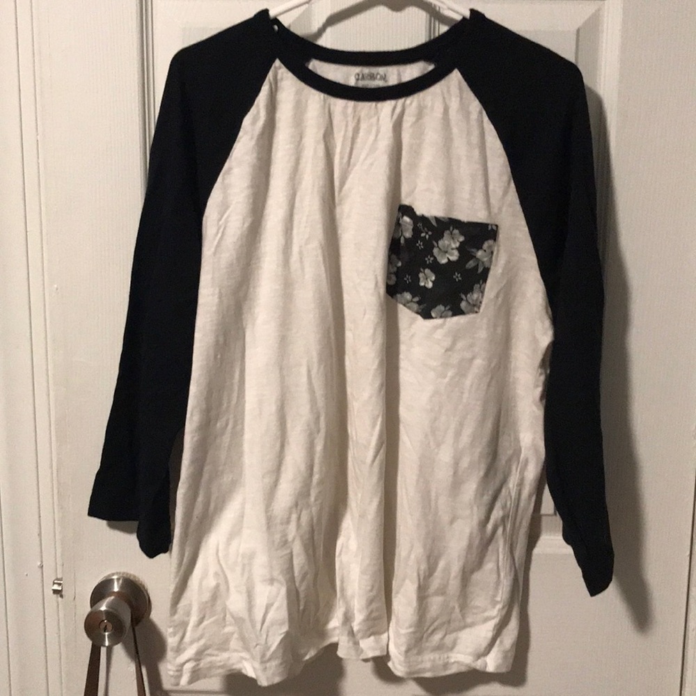 Carbon XLarge 3/4 sleeve shirt
